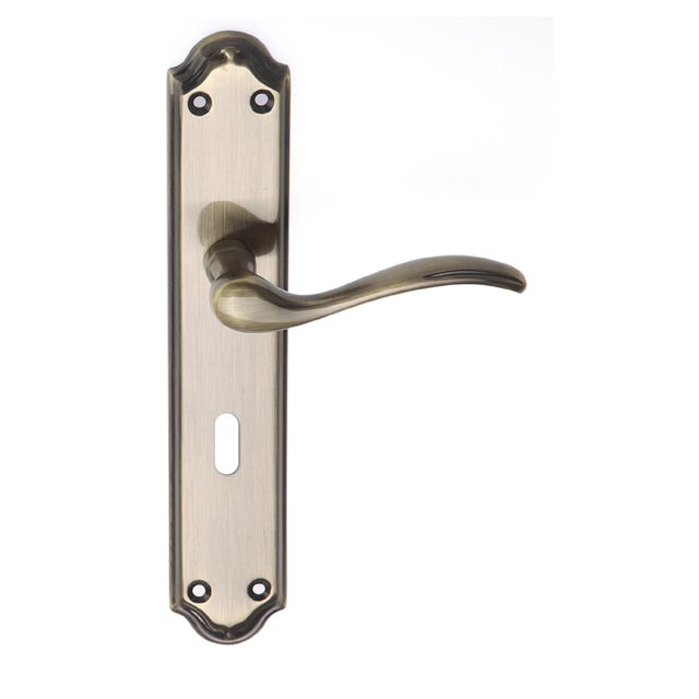 Puxador de porta ARTARAZ PLACA LOREA BRONZE