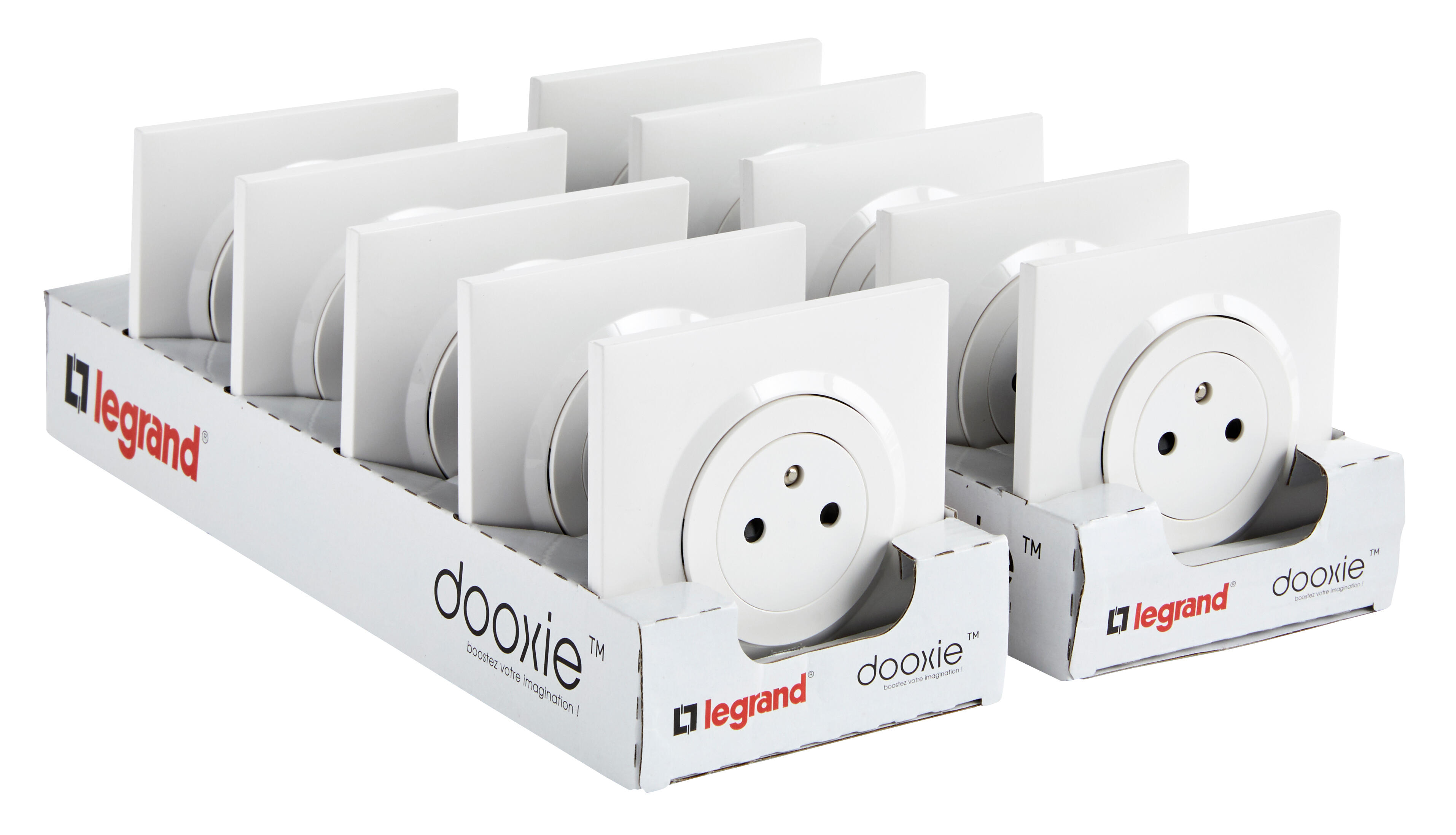 Prise de courant 2P+T DOOXIE Lot de 10 - LEGRAND  - 3