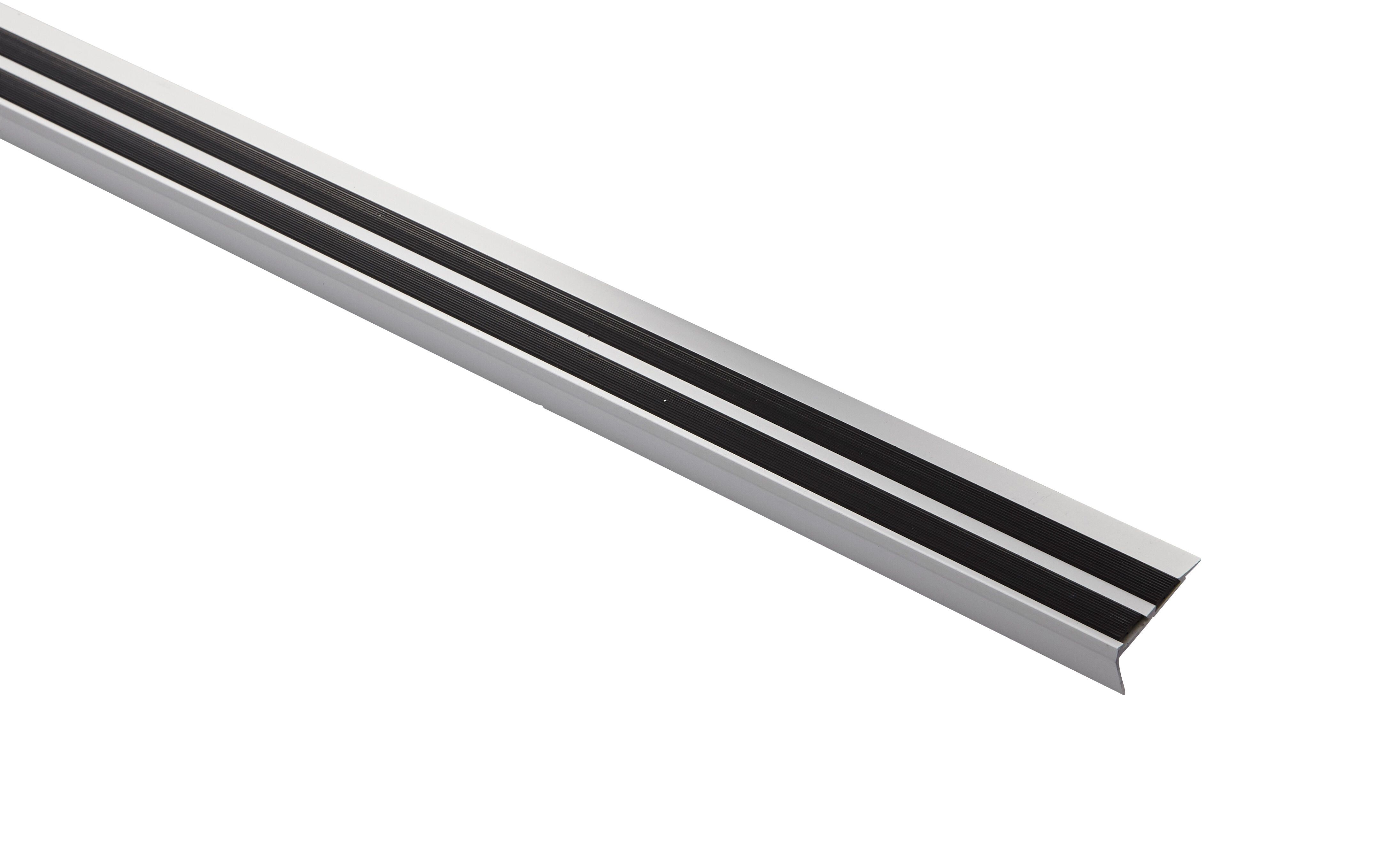 Nez de marche aluminium avec bande antidérapante à visser L.170 x l.3,80 cm Tecnis - 3