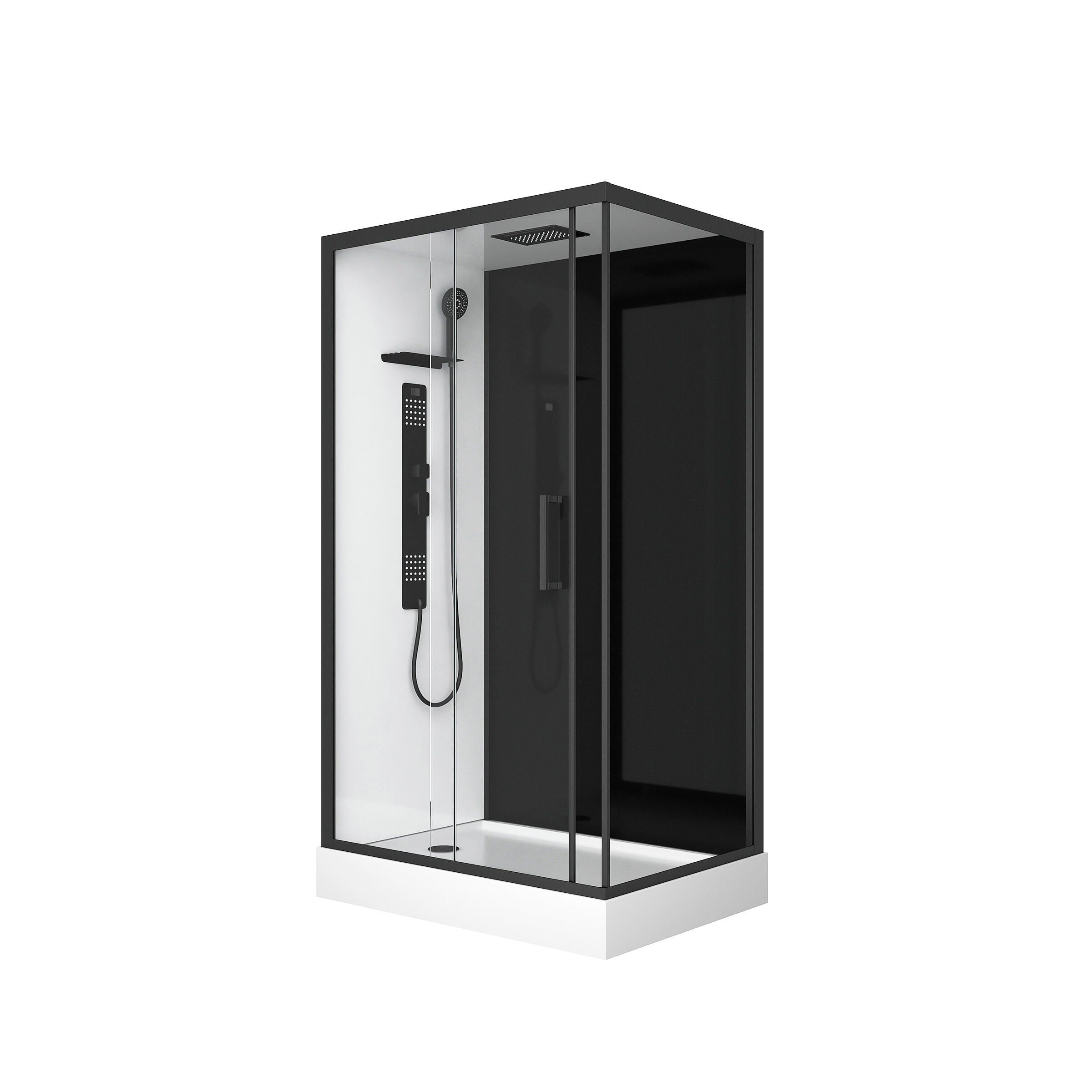 Cabine de douche l.110 x L.80 x H.215 cm Pozzy 4 - 2
