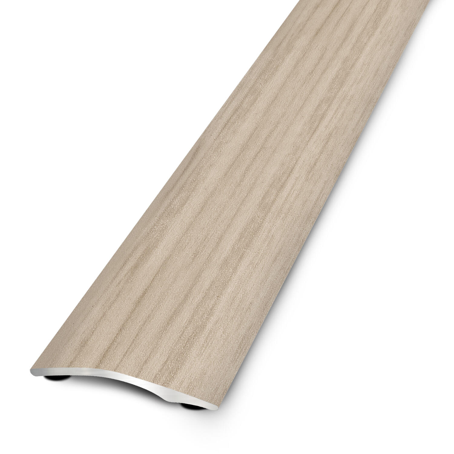 Barre de seuil aluminium bouleau blanc auto-adhésif L.93 x l.2,70 cm  - 3