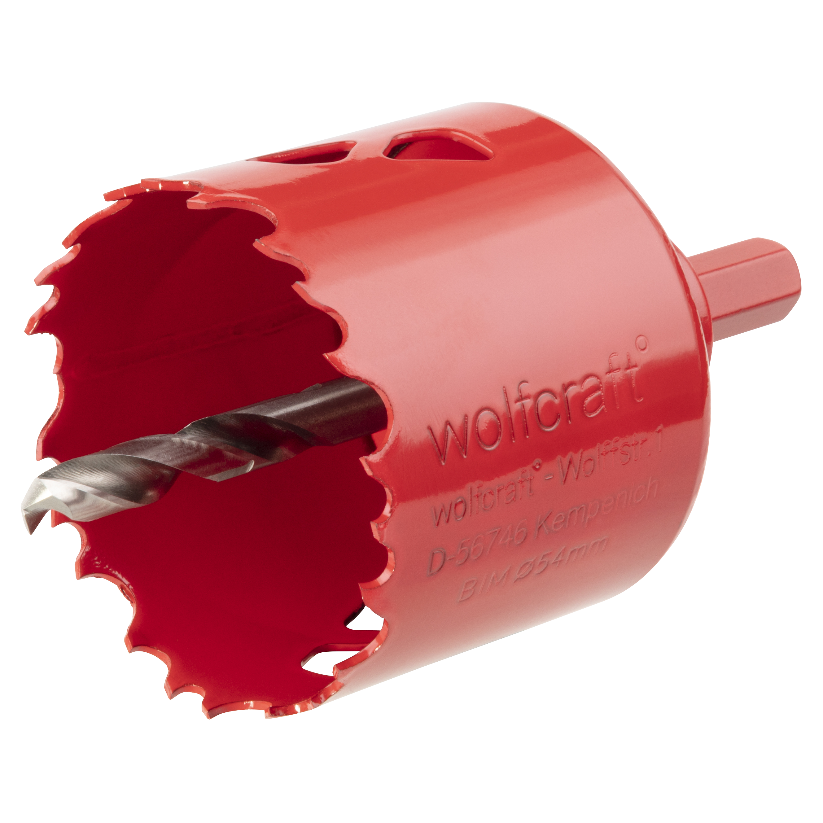 Scie cloche pour bois, platre et métal Diam.45 mm - WOLFCRAFT - 2