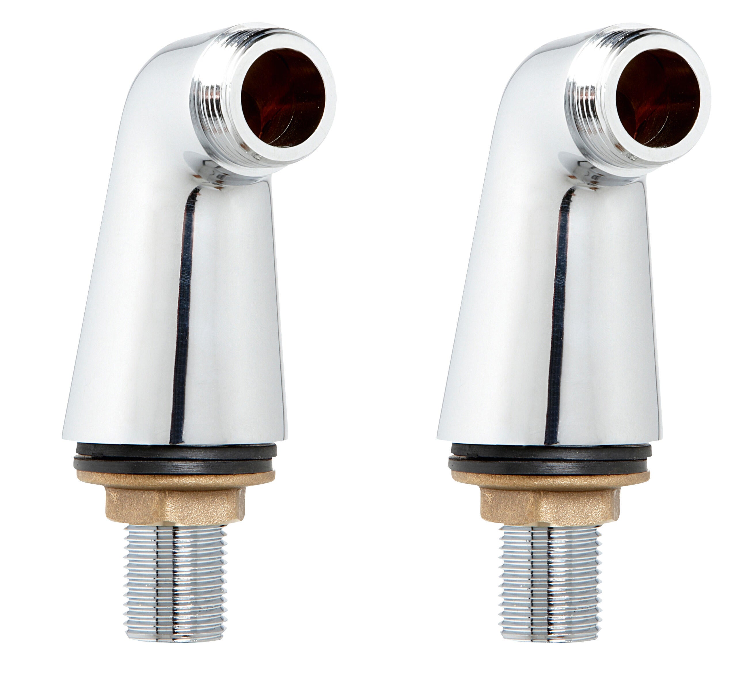 2 colonnettes monobloc Mâle 20 x 27 (3/4