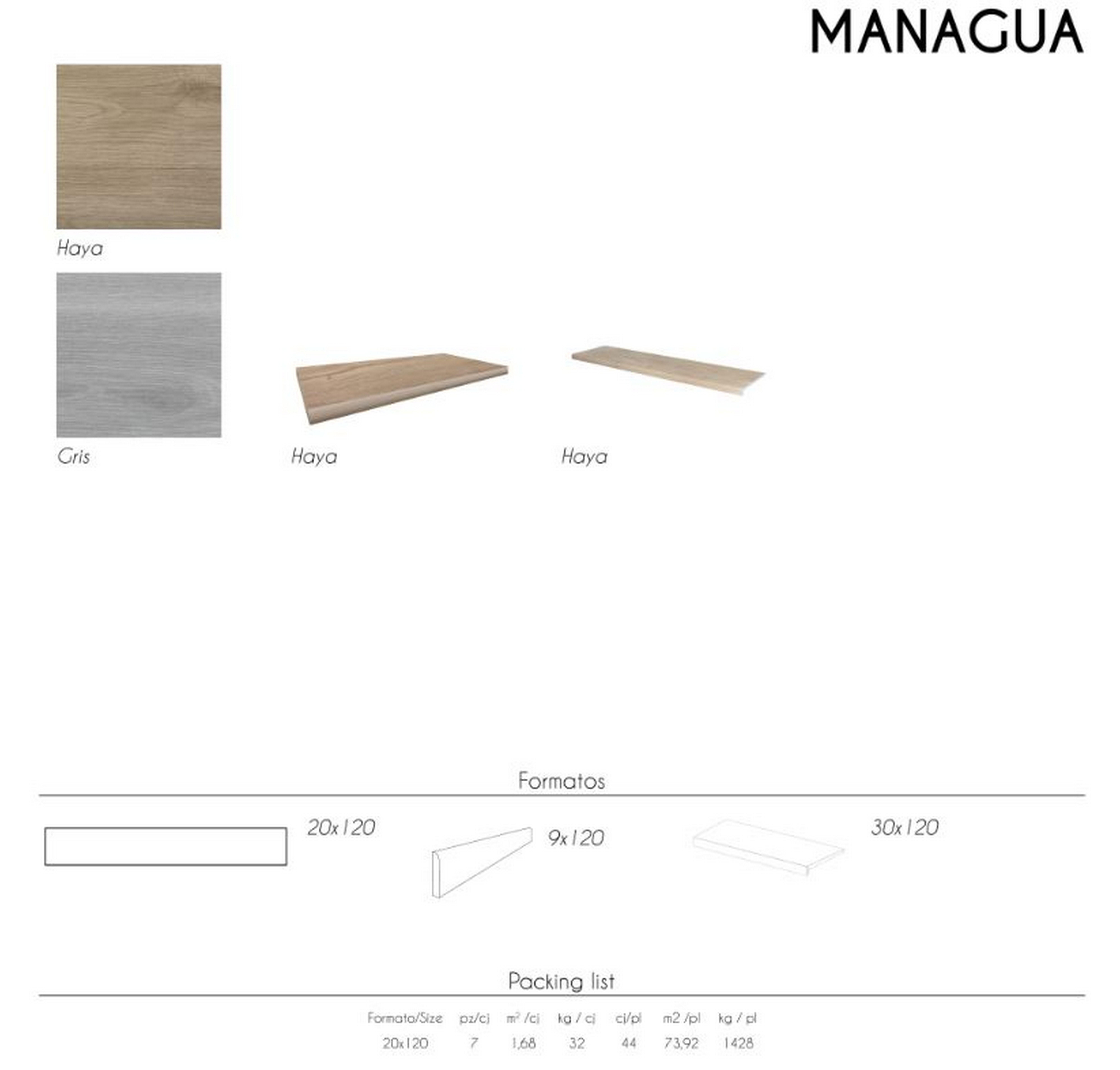 Degrau cerâmico ARTENS MANAGUA FAIA 32X120CM - 7