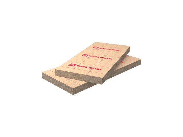 8 panneaux laine de roche kraft Ep.100 mm R=2,85 λ35 L.1,35 x l.0,60 m - ROCKMUR ROCKWOOL