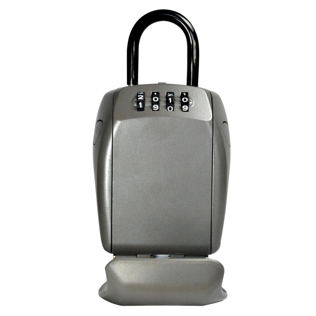 Boîte à clé à sécurisé avec anse H.13,5 x l.10,5 x P.4,6 cm - MASTER LOCK 5414EURD  - 2