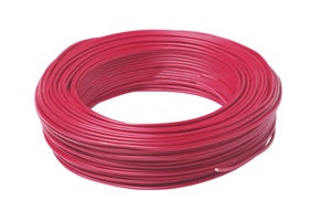 Fil électrique H07VU - pour installations domestiques 16A - 1 x 1.5 - Vert/ Jaune - 100 m 10026374