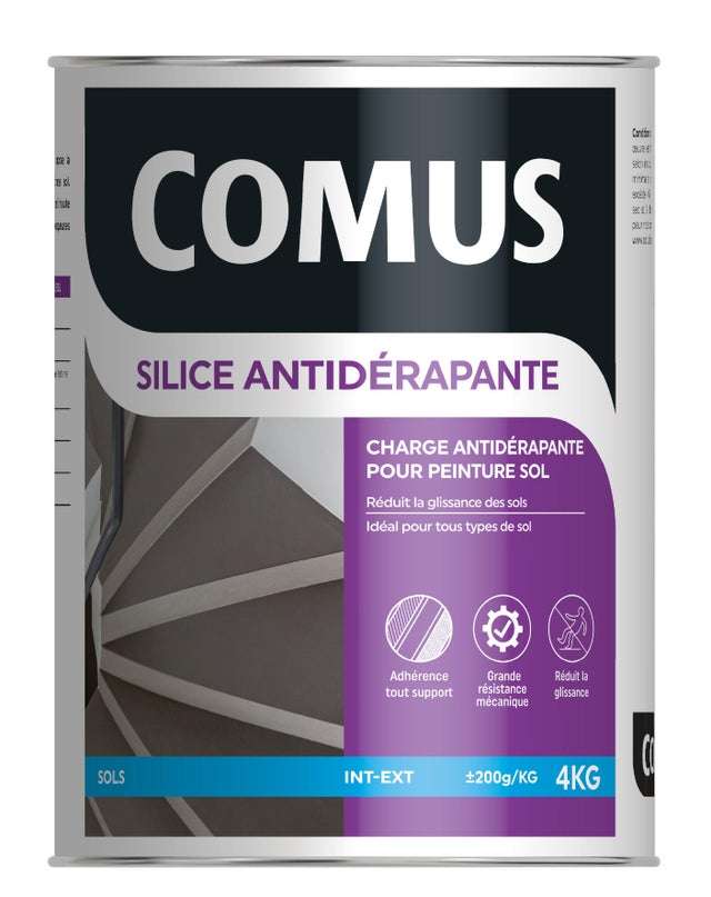 Charge antidérapante à base de silice 4 kg - COMUS