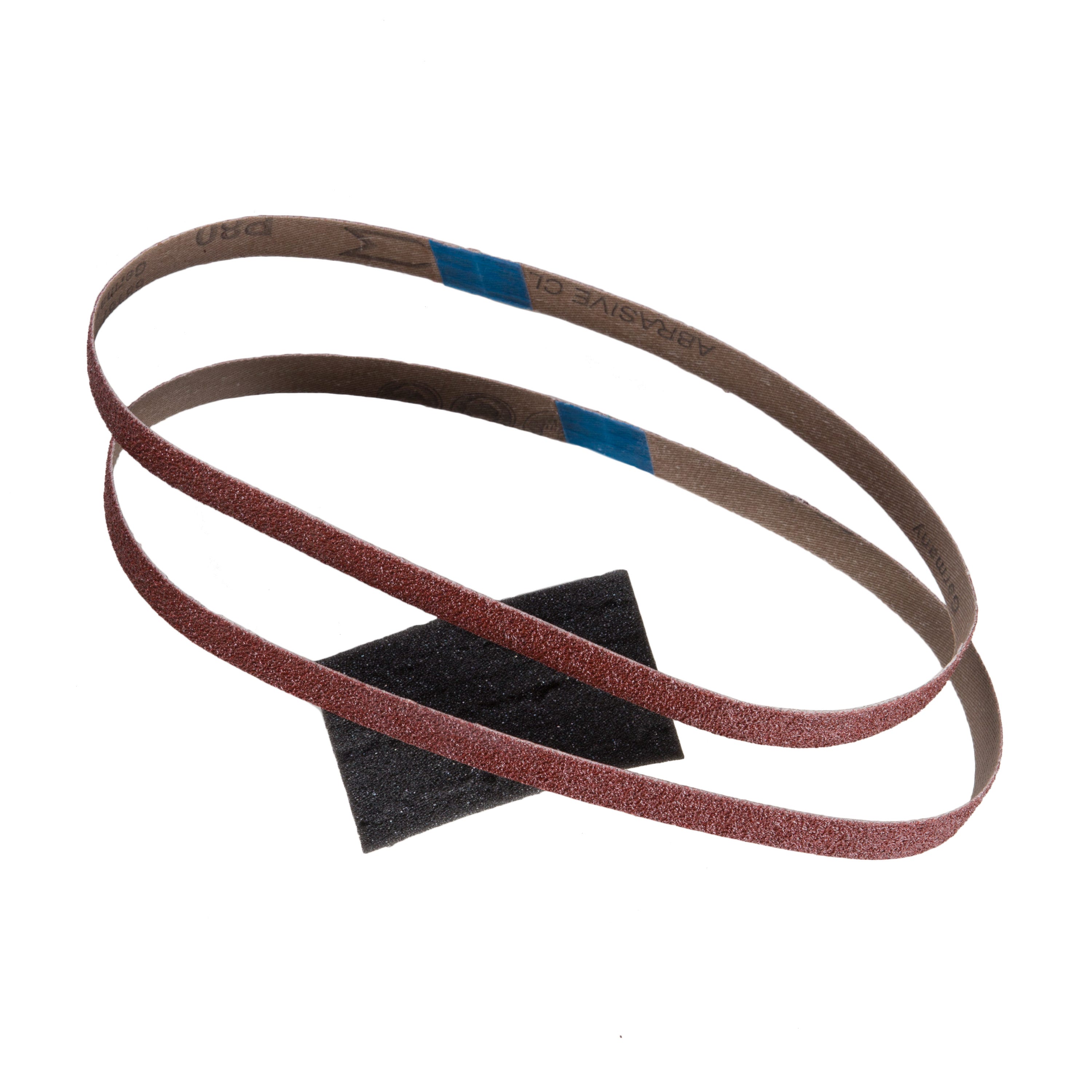 Lot De 10 Bandes Abrasives Grain 60 Pour Ponceuse - 20x520mm Maso, Idéales Pour Métal, Bois Et Acier