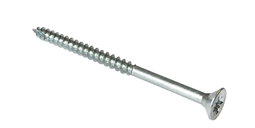 Vis bois agglo empreinte pozydriv 6 x 120 mm 100 pièces - VISSAL - 2