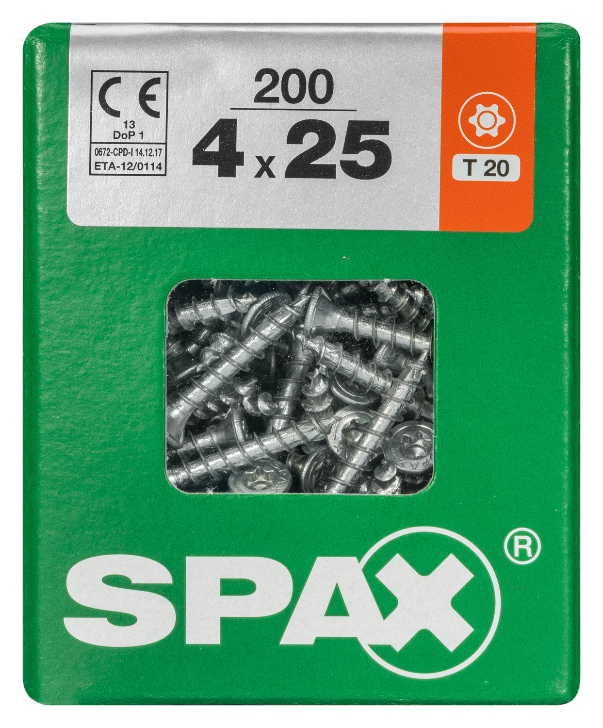 Vis bois Diam. 4 x 25 mm Boîte de 200 - SPAX  - 3