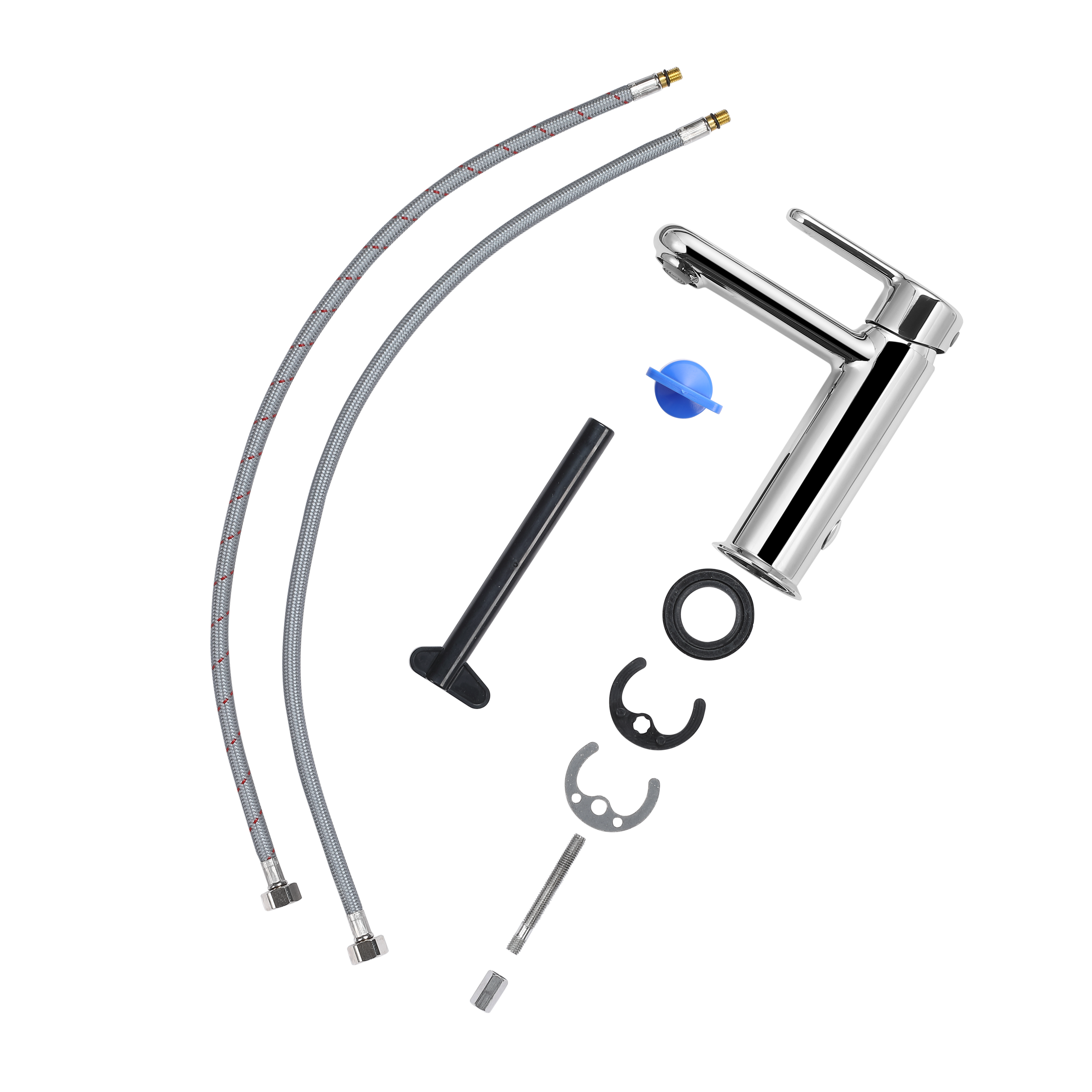 Grifo de lavabo SENSEA Easy monomando cromo brillo. Apertura en frío. Antical. Latón - 8