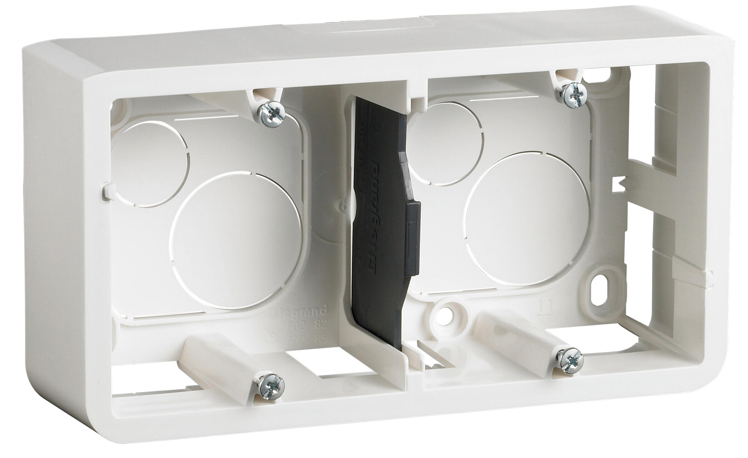 Cadre saillie 2 modules horizontaux  MOSAIC - LEGRAND  - 2