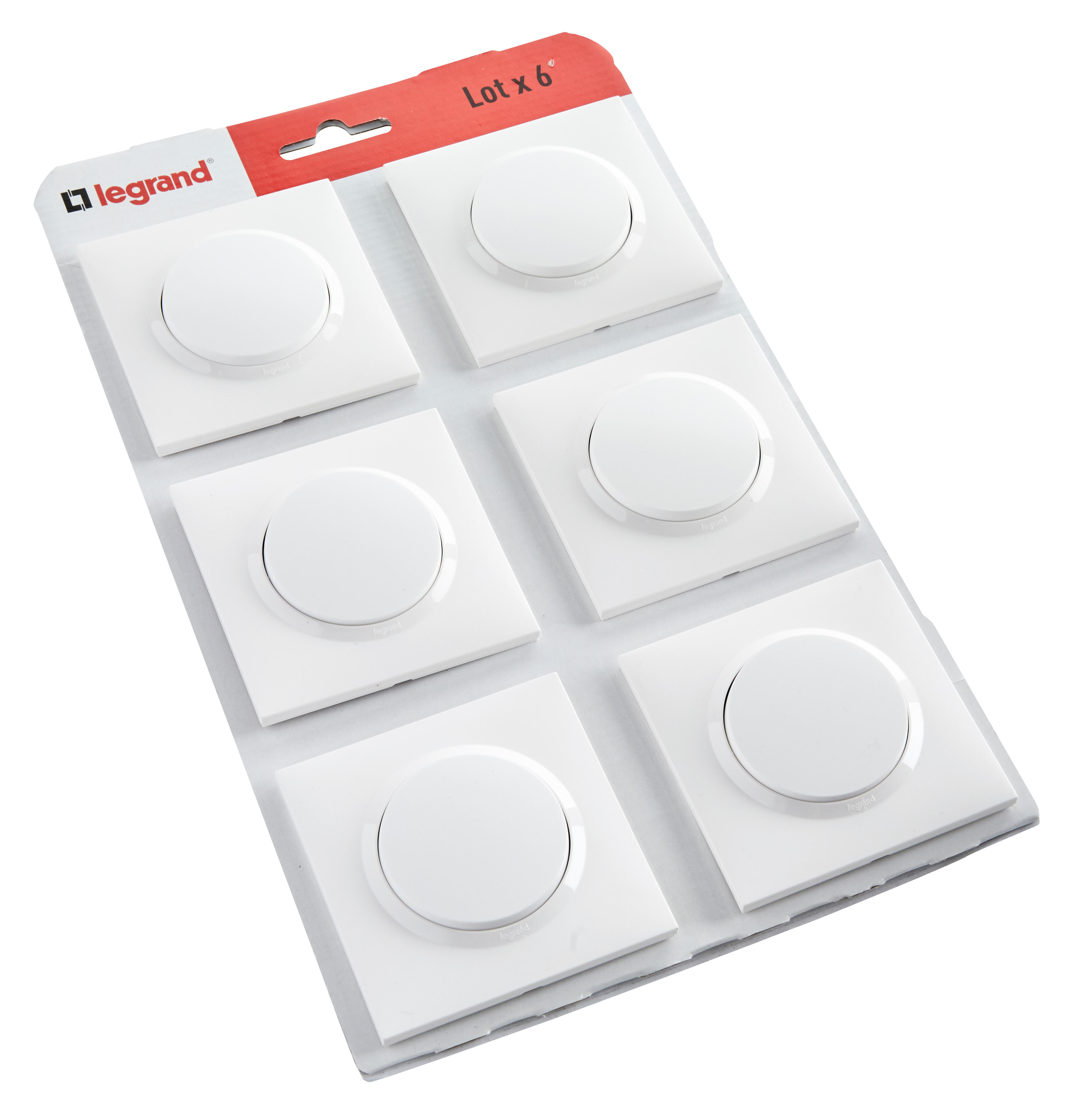 Interrupteur va et vient Dooxie Lot de 6 - LEGRAND - 3