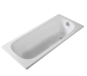 Baignoire rectangulaire blanche L.160 x l.70 cm Ibiza - VALENTIN - 2