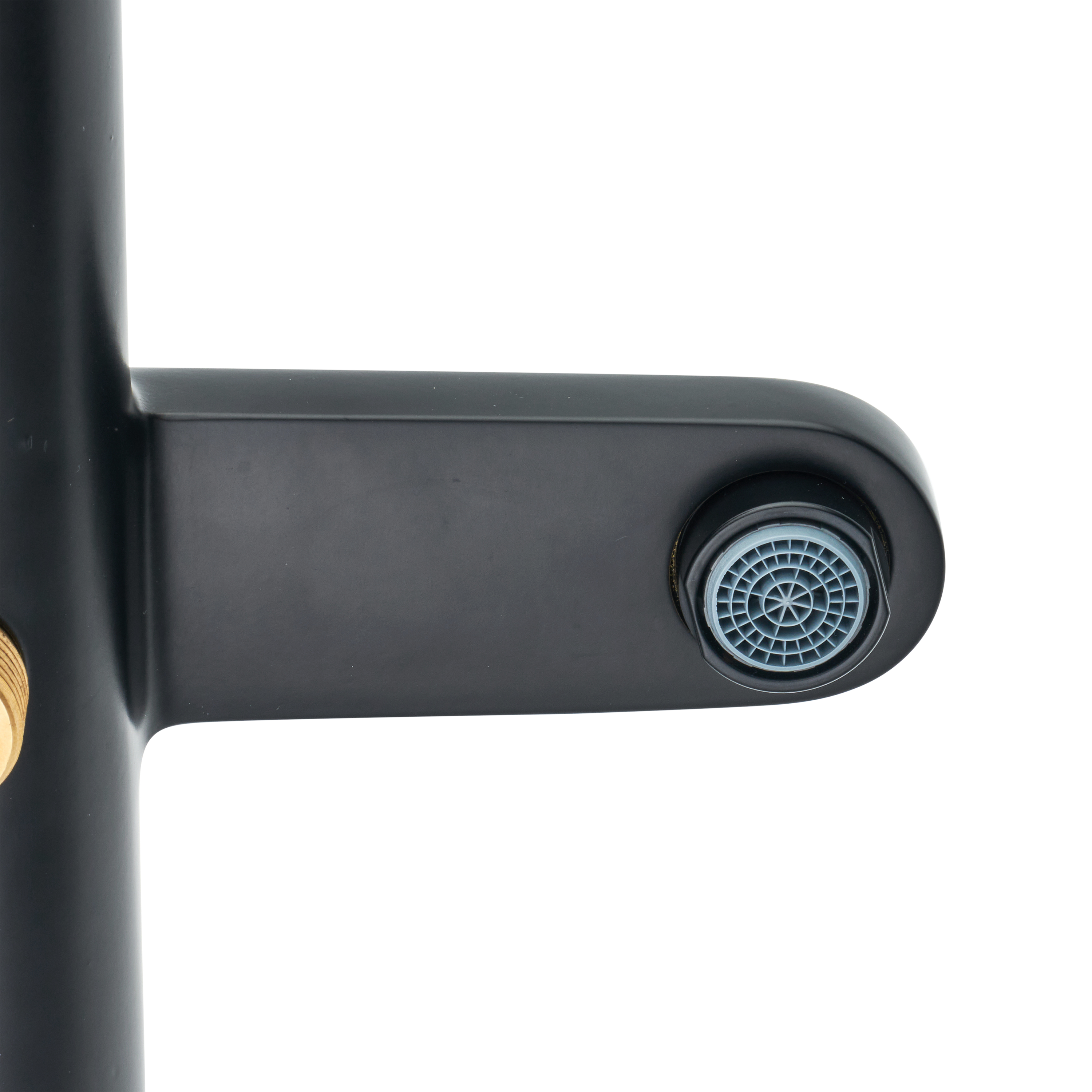 Grifo de bañera termostático SENSEA Icone negro mate Latón - 10