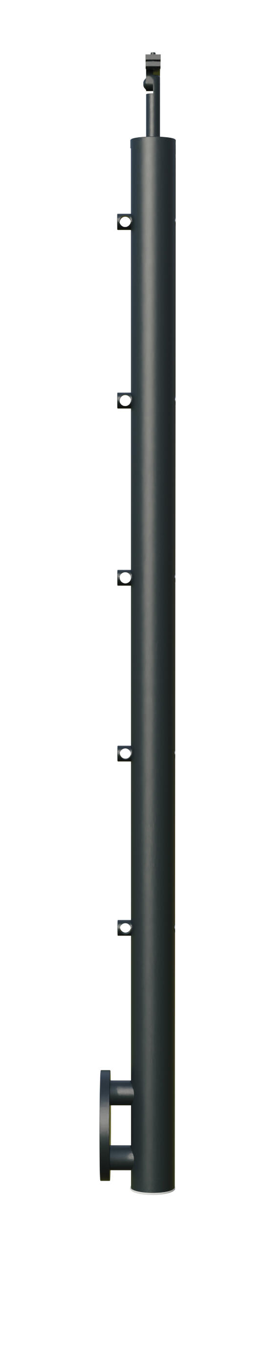 POTEAU ALU GRIS 7016 BALOXY LATERAL - 2