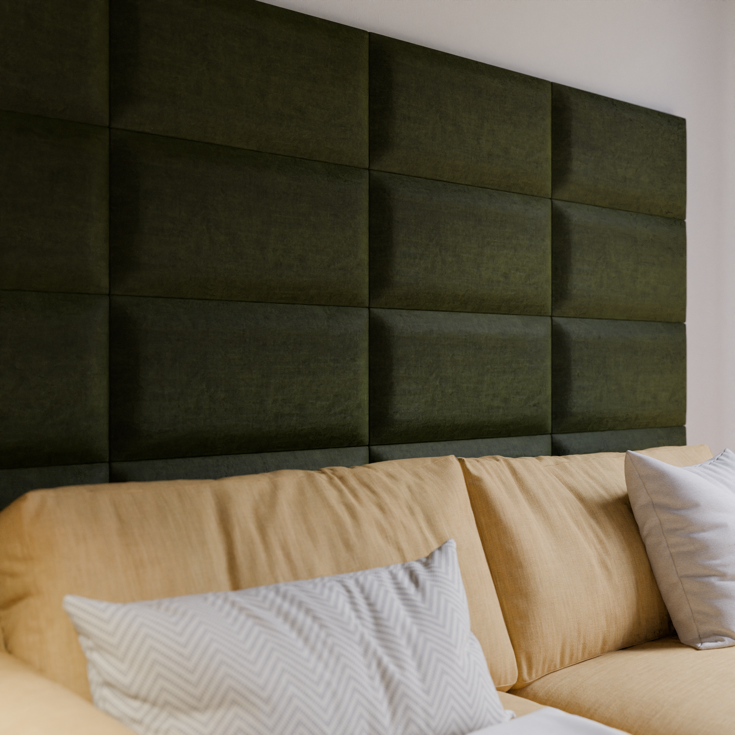 Panele ścienne tapicerowane prostokąt 60x30 cm Vogue 11 - 3