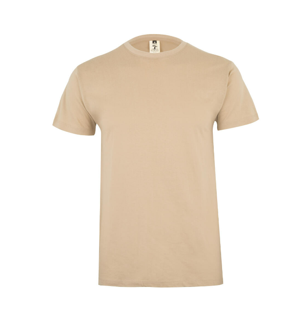 Camiseta manga corta unisex melbourne mukua - talla sand - talla 2xl