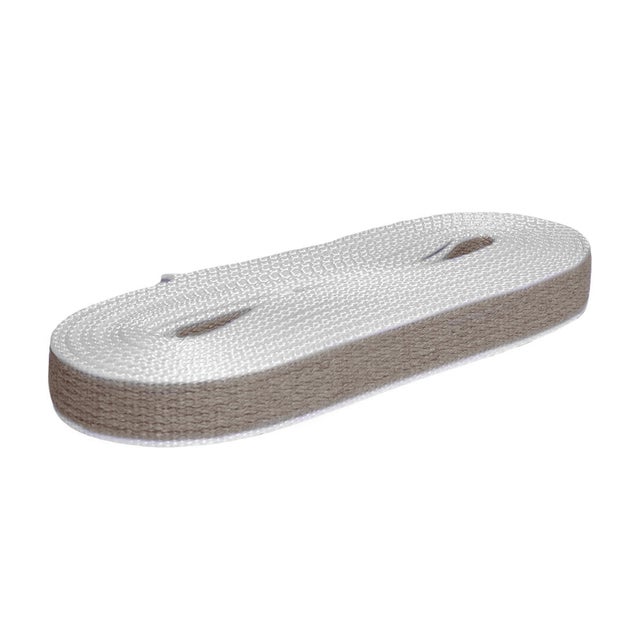 Cintino per tapparella in cotone avana L 7.5 mt