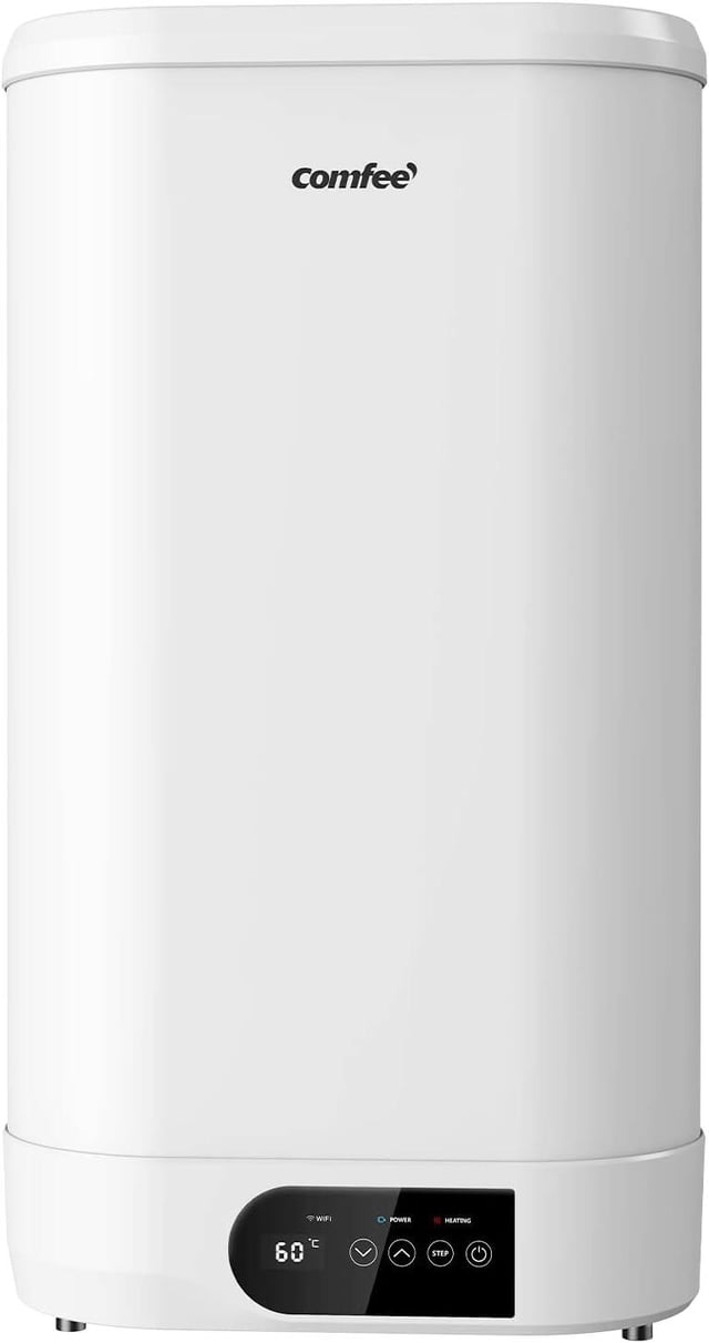 Scaldabagno elettrico ad accumulo COMFEE D80-15ED1 DOPPIA TANICA 74L portata 5L/min 1.5 KW classe energetica B