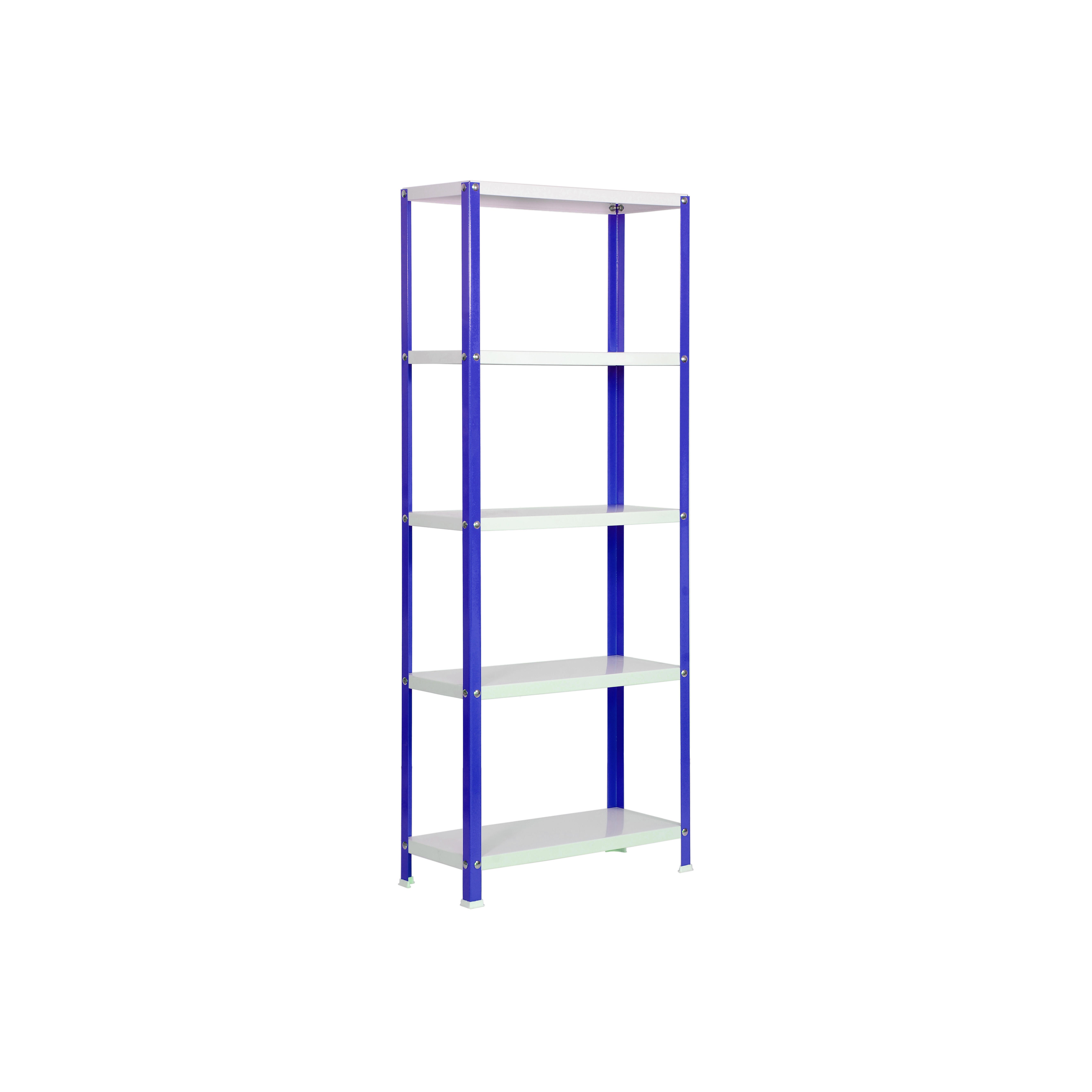 Estanteria con tornillos homeclassic azul plus 5/30