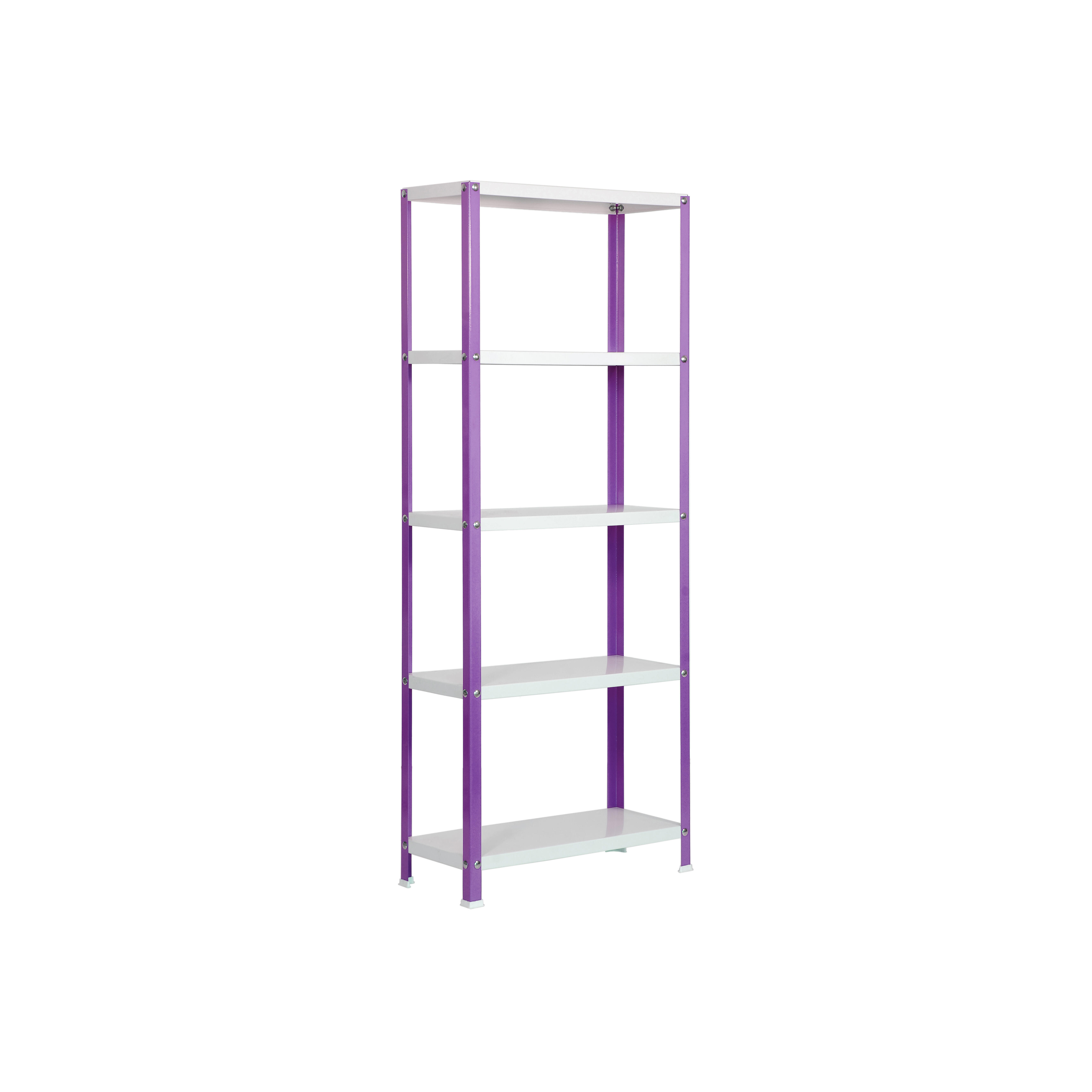 Estanteria con tornillos homeclassic violeta plus 5/40