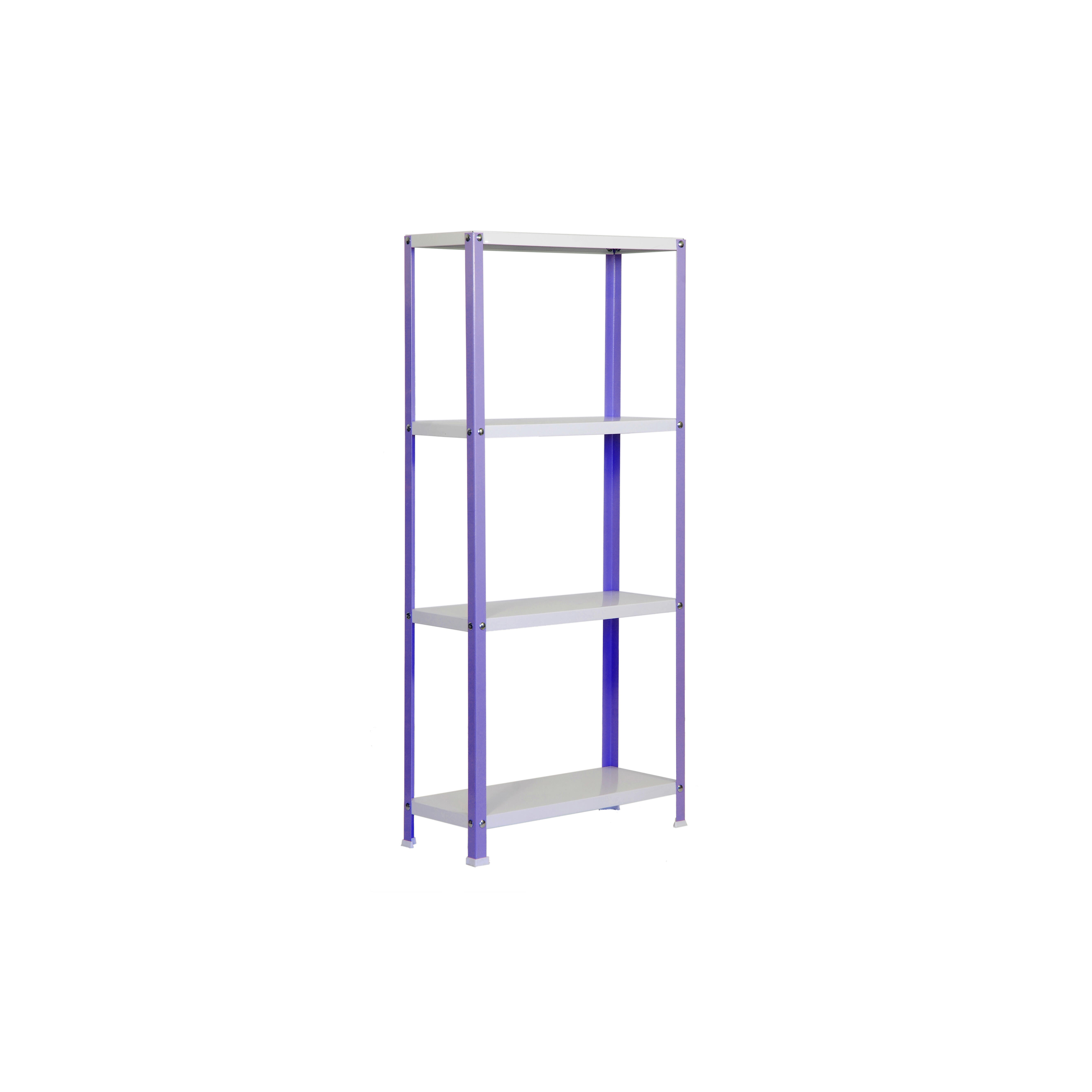 Estanteria con tornillos homeclassic violeta plus 4/40