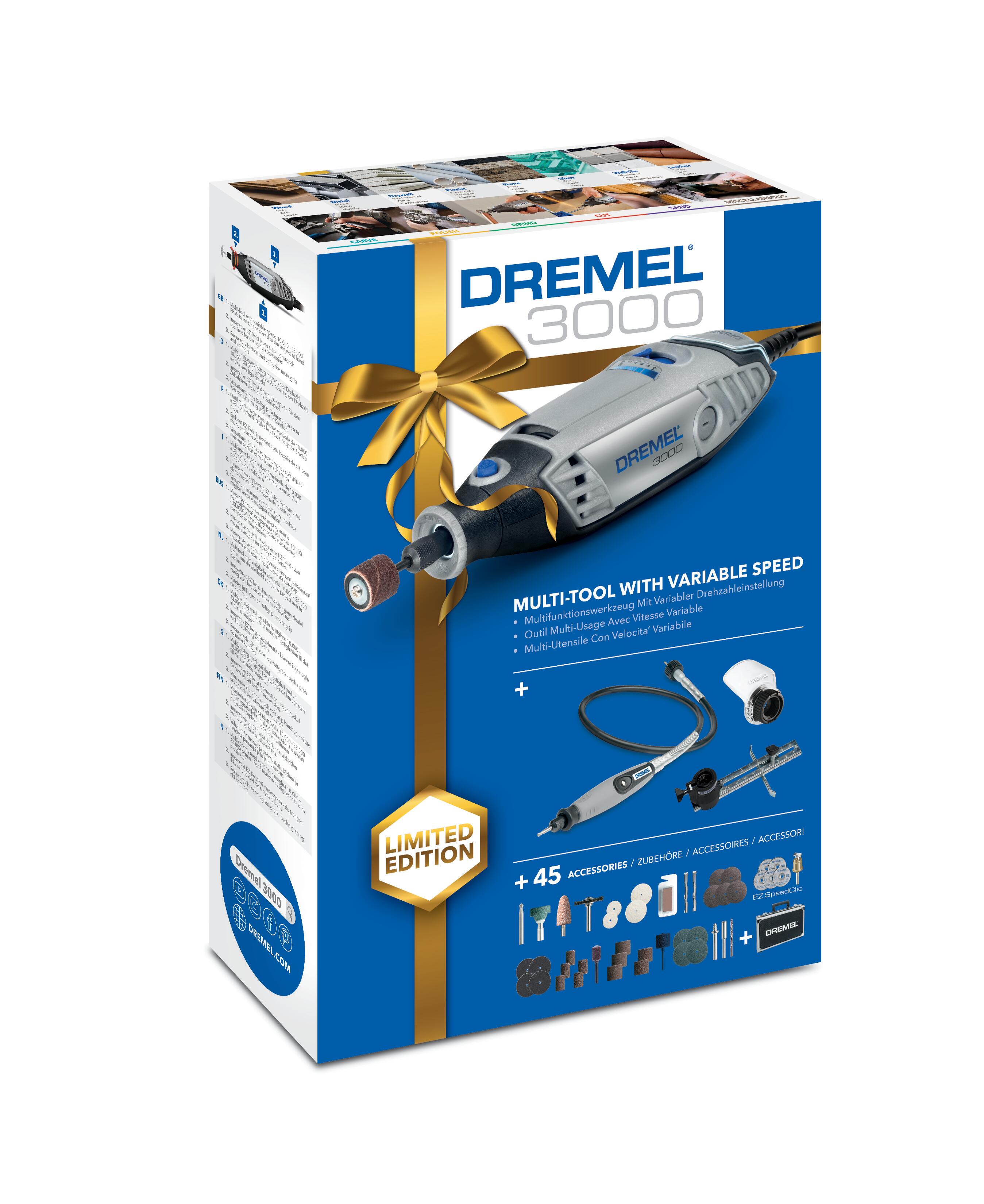 Miniherramienta giratoria DREMEL  3000 3/45 - 5