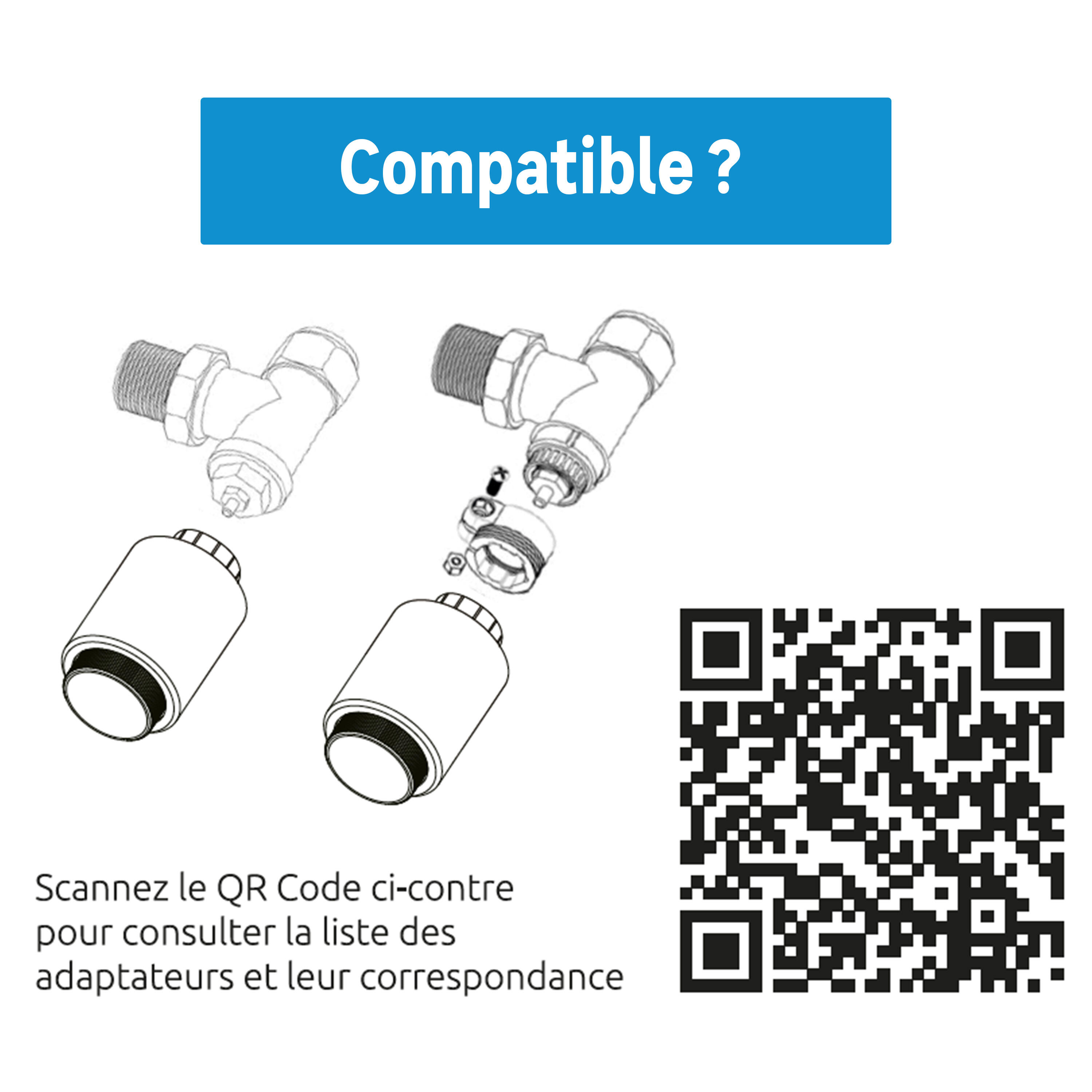 Tête thermostatique connectée et intelligente, SEDEA - 8