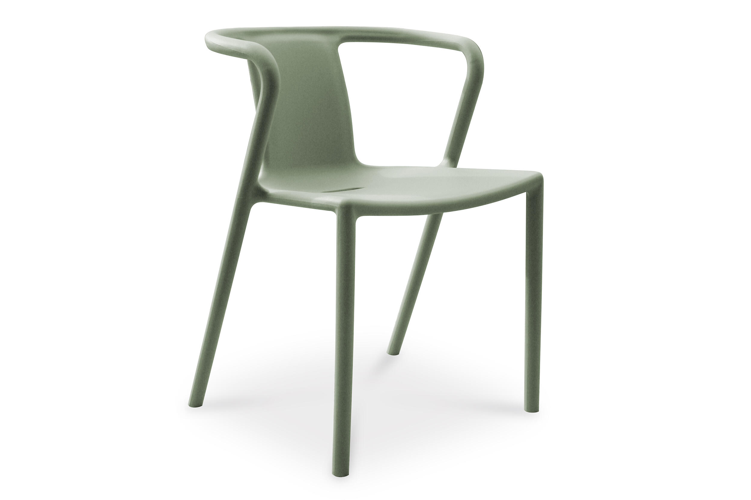 Fauteuil en résine vert olive Diego DCB GARDEN - 8