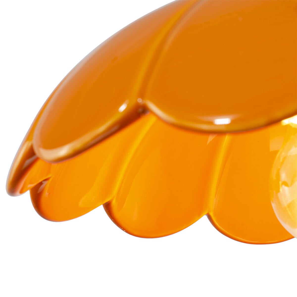Suspension Claris céramique, orange, Diam.23 cm, E27 - 6