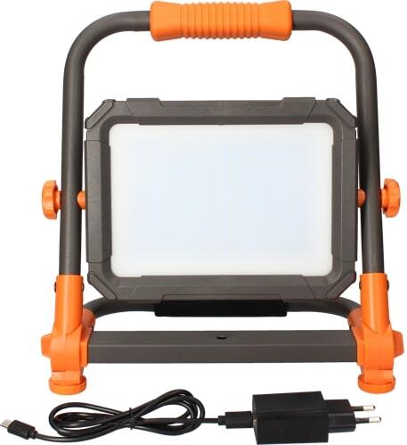 Projecteur LED sur batterie, 30 W, 3100 lm, 4000 K