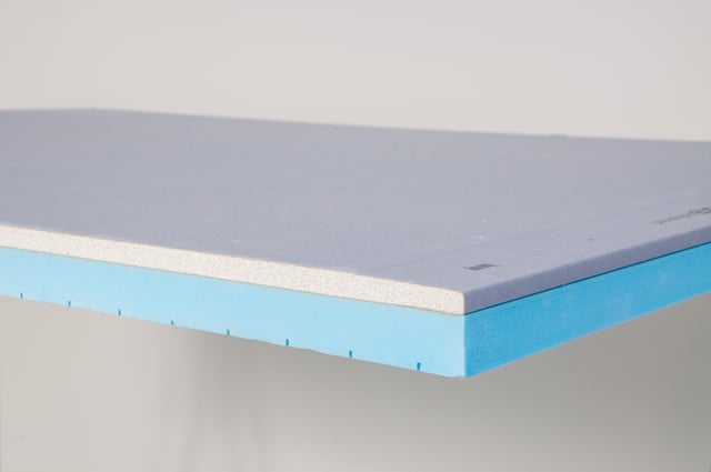 Lastra cartongesso Isolastra Advanced XPS L 200 x L 120 cm, Sp33 mm