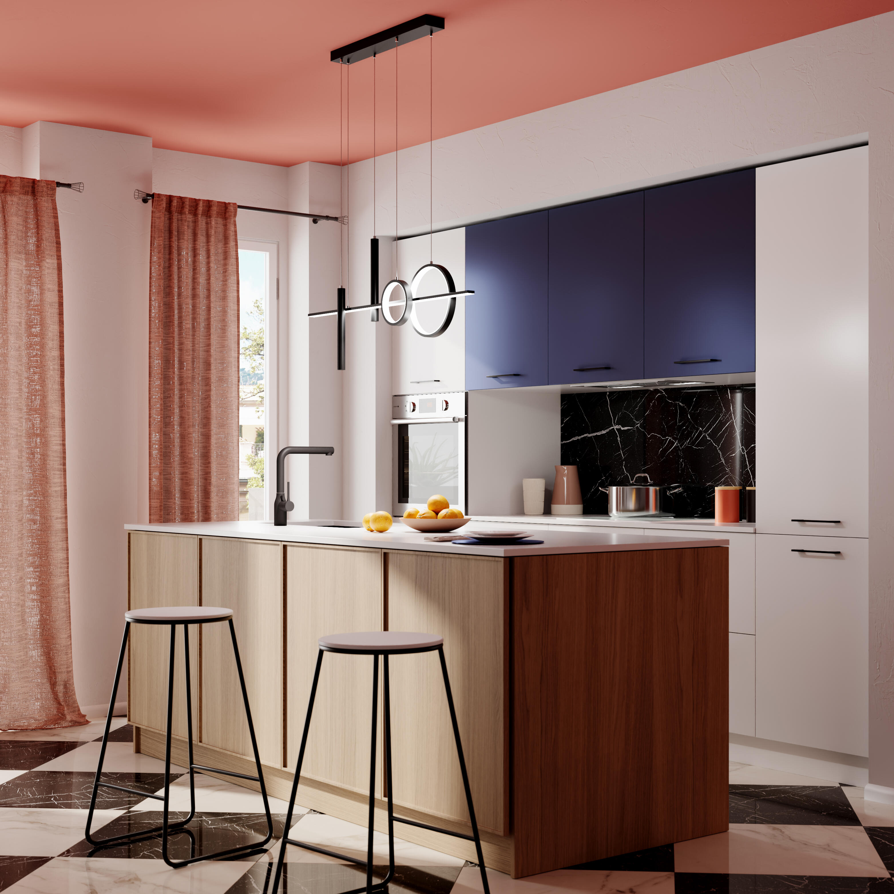 Porta de cozinha Delinia Malmo 40X77 cm carvalho - 3