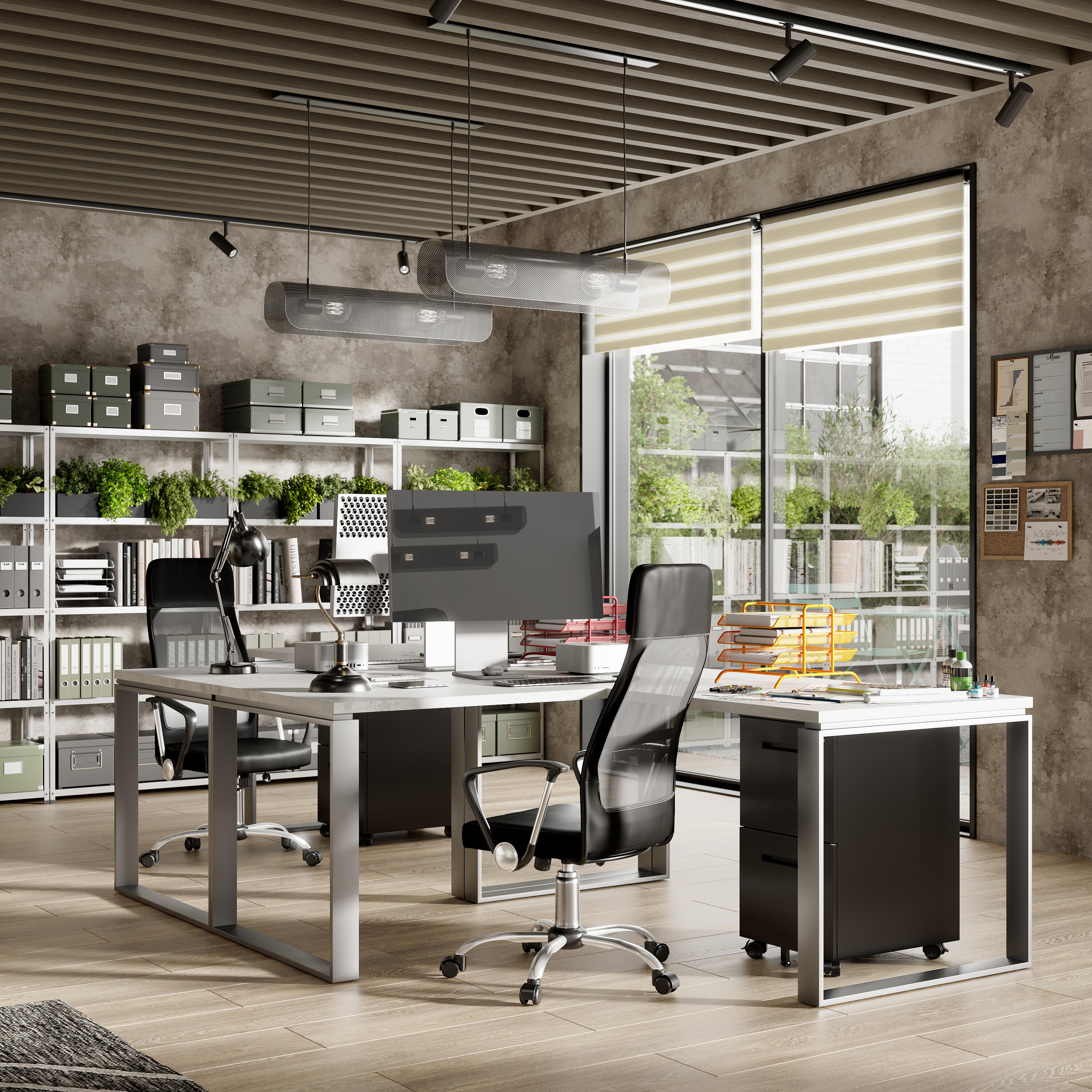 Carta da parati Effecto muro grigio verde, 53 cm x 10.05 m - 4