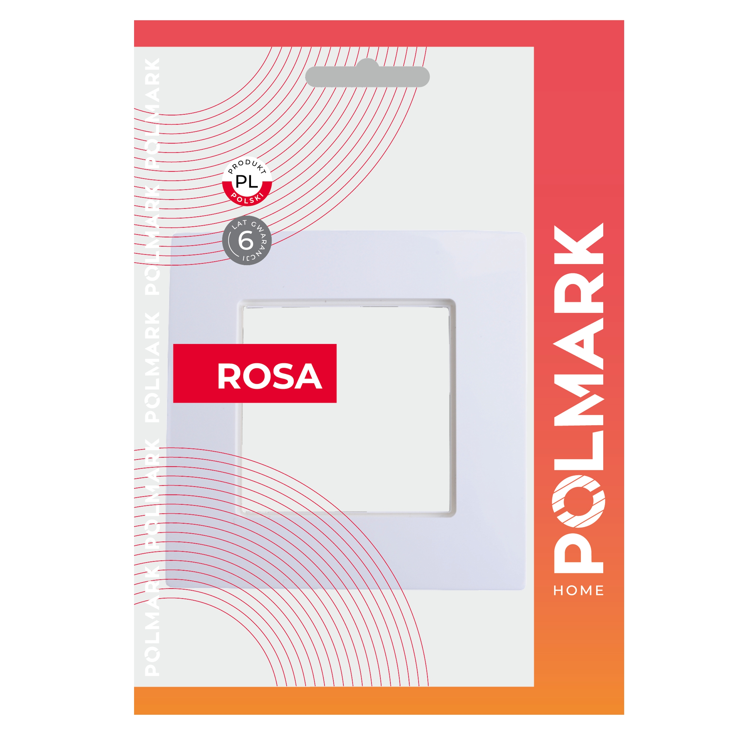 Ramka pojedyncza ROSA Biały POLMARK - 4
