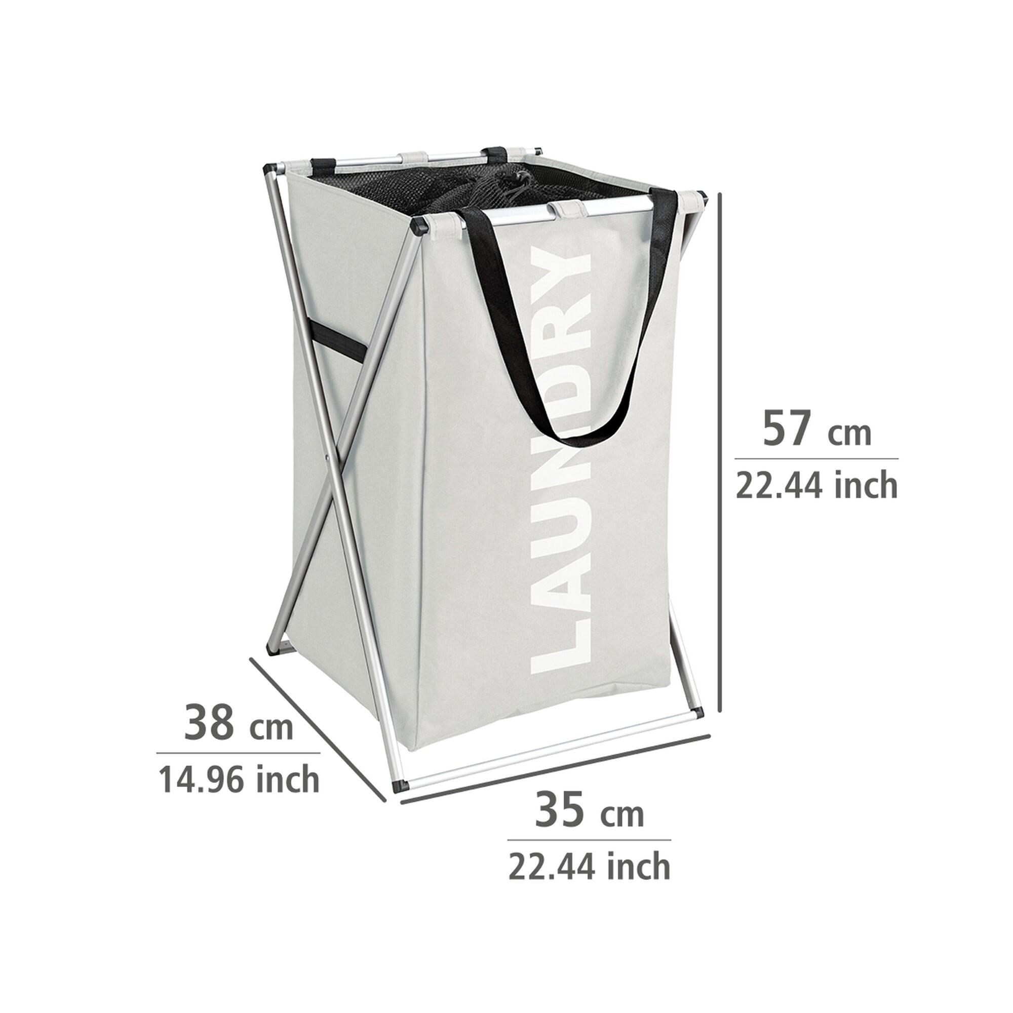 Cesto de ropa plegable UNO beige 52L Leroy Merlin