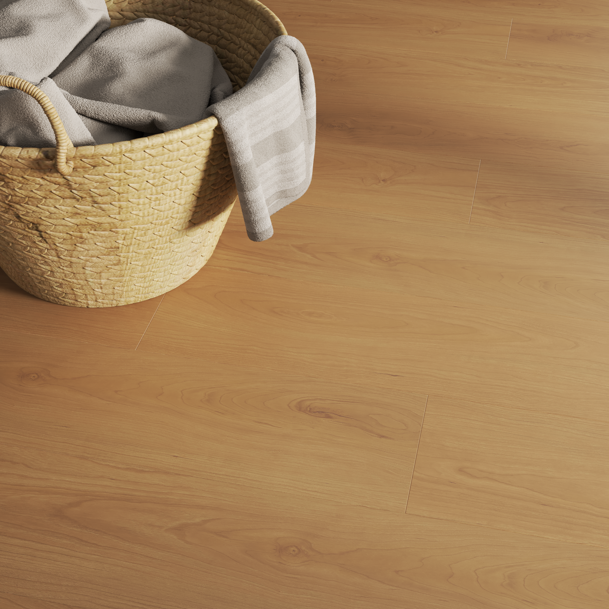 Lame PVC clipsable forte ARTENS Olea, effet bois naturel - 4