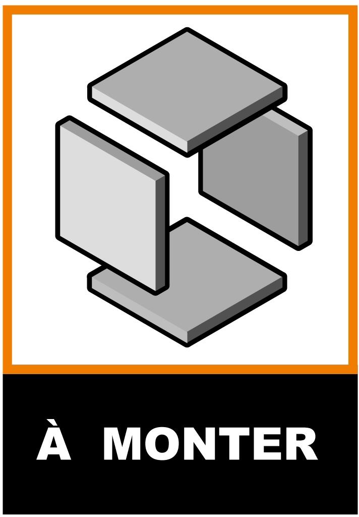 Caisson bas de cuisine l.45 x H.76,80 x P.56 cm Blanc - 4