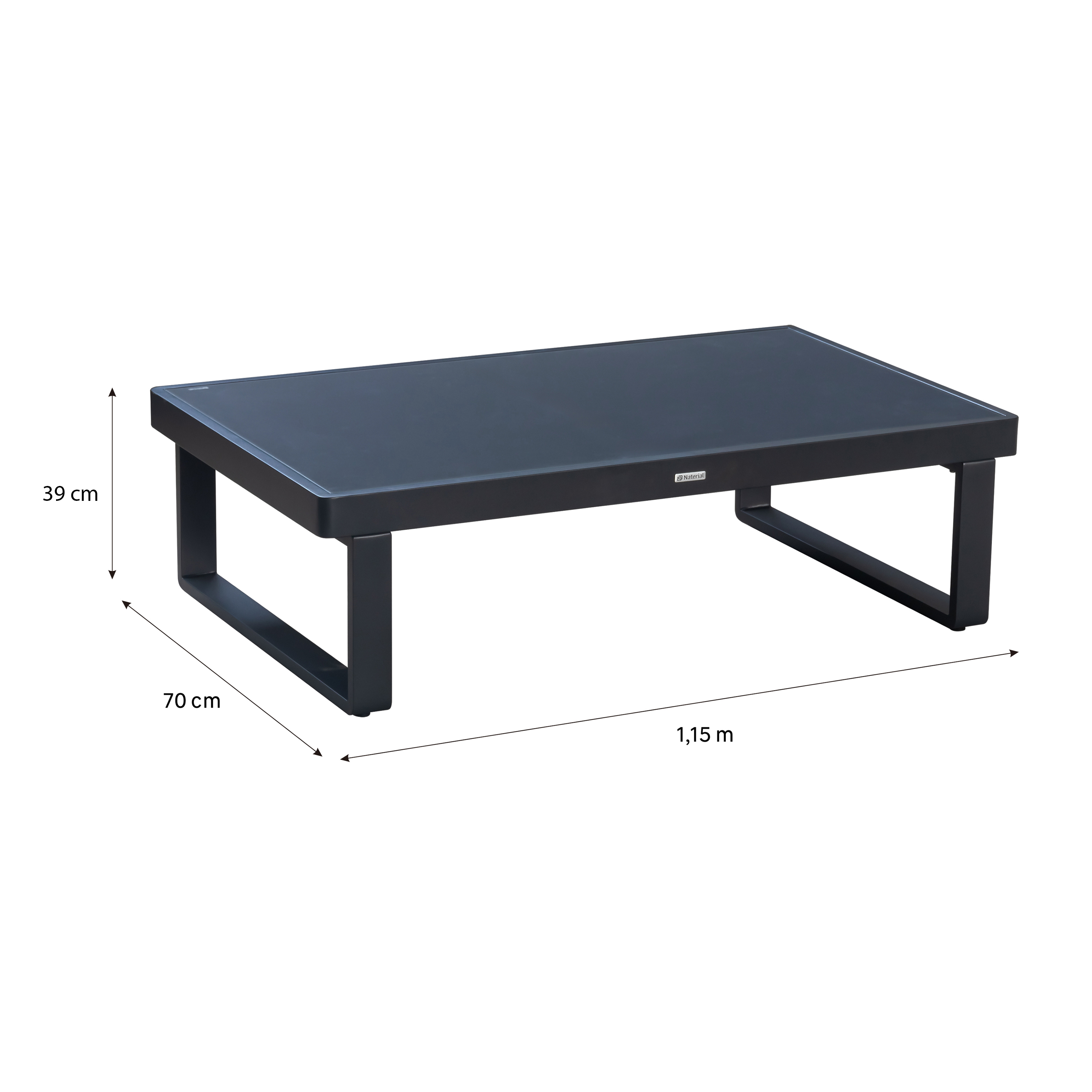 Conjunto de jardin de aluminio Artemis para 5 comensales - 3