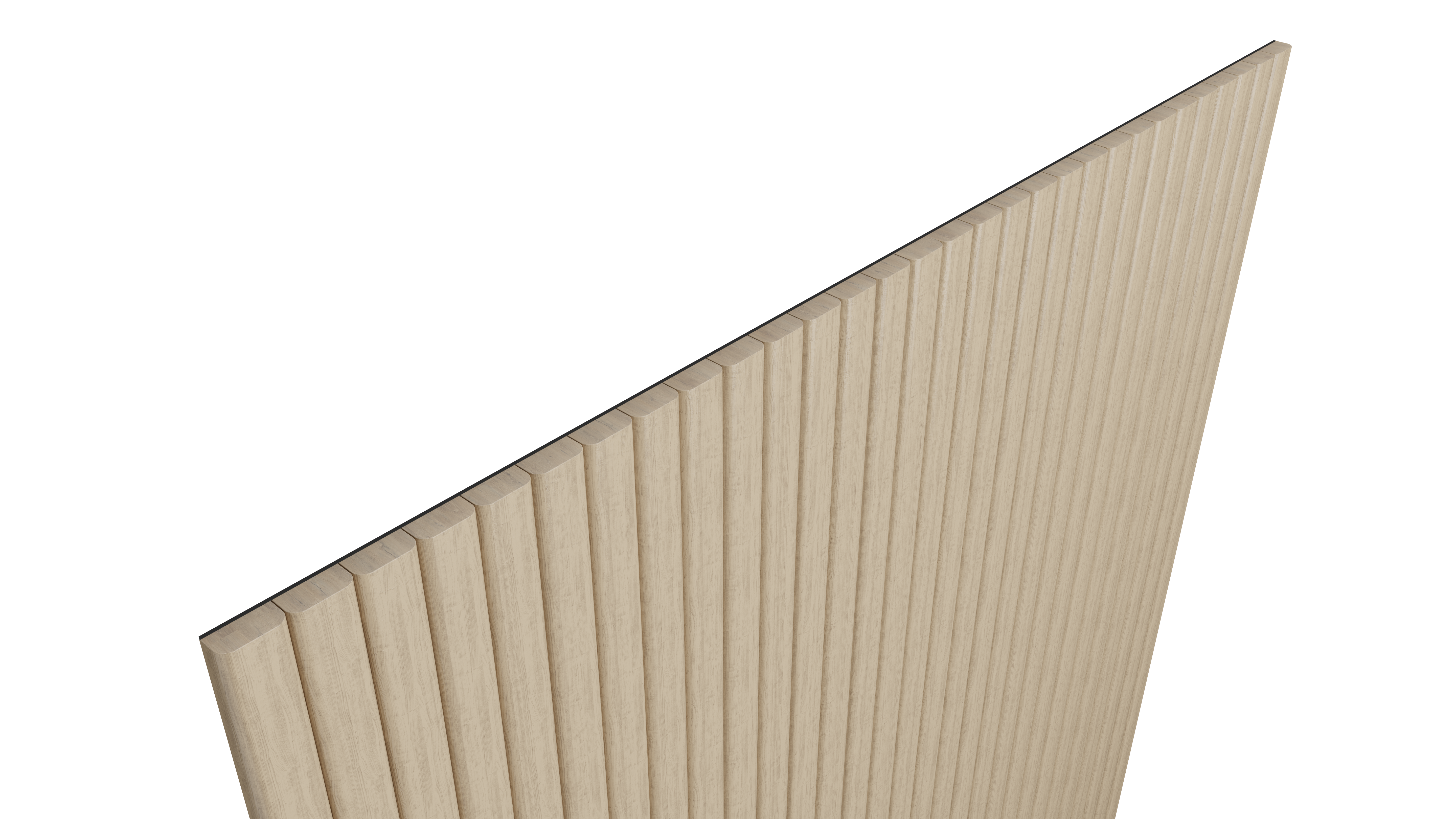 Panele ścienne 3D Lamel rolowany 90x40 cm Dąb naturalny - 4