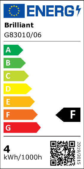 Applique murale LED métal noir H.12,2 x l.13,5 cm - BRILLIANT - 7