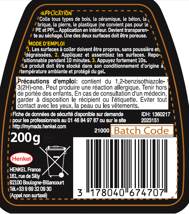 Colle bois liquide 200 g Ni Clou Ni Vis - PATTEX - 2