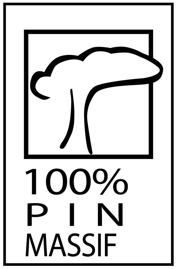 Tablette en Pin Massif Ellioti Ép. 18 mm 500 x 2000 mm - 3