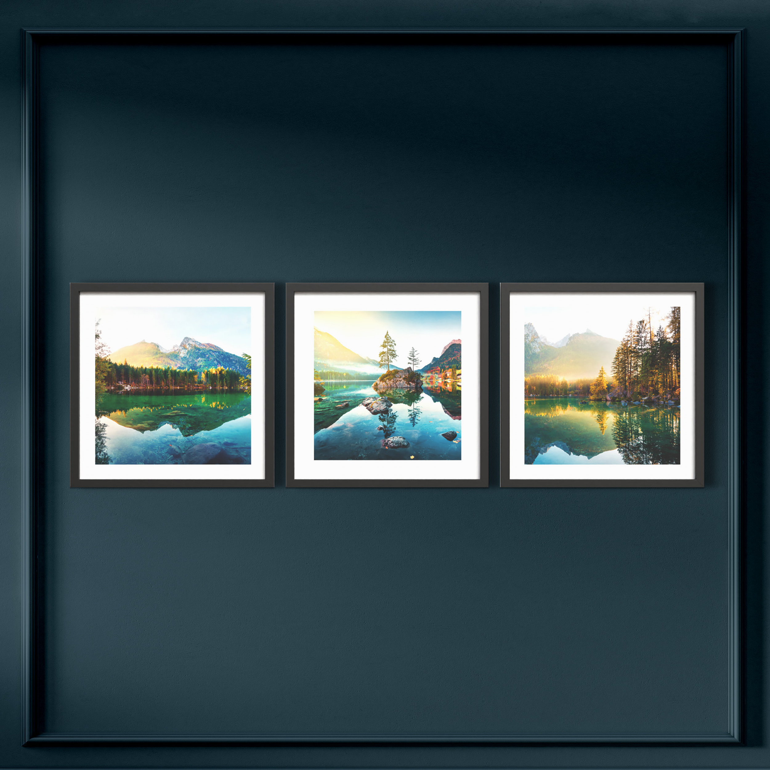 Obraz Landscape 3 elementy 30 x 30 cm - 3