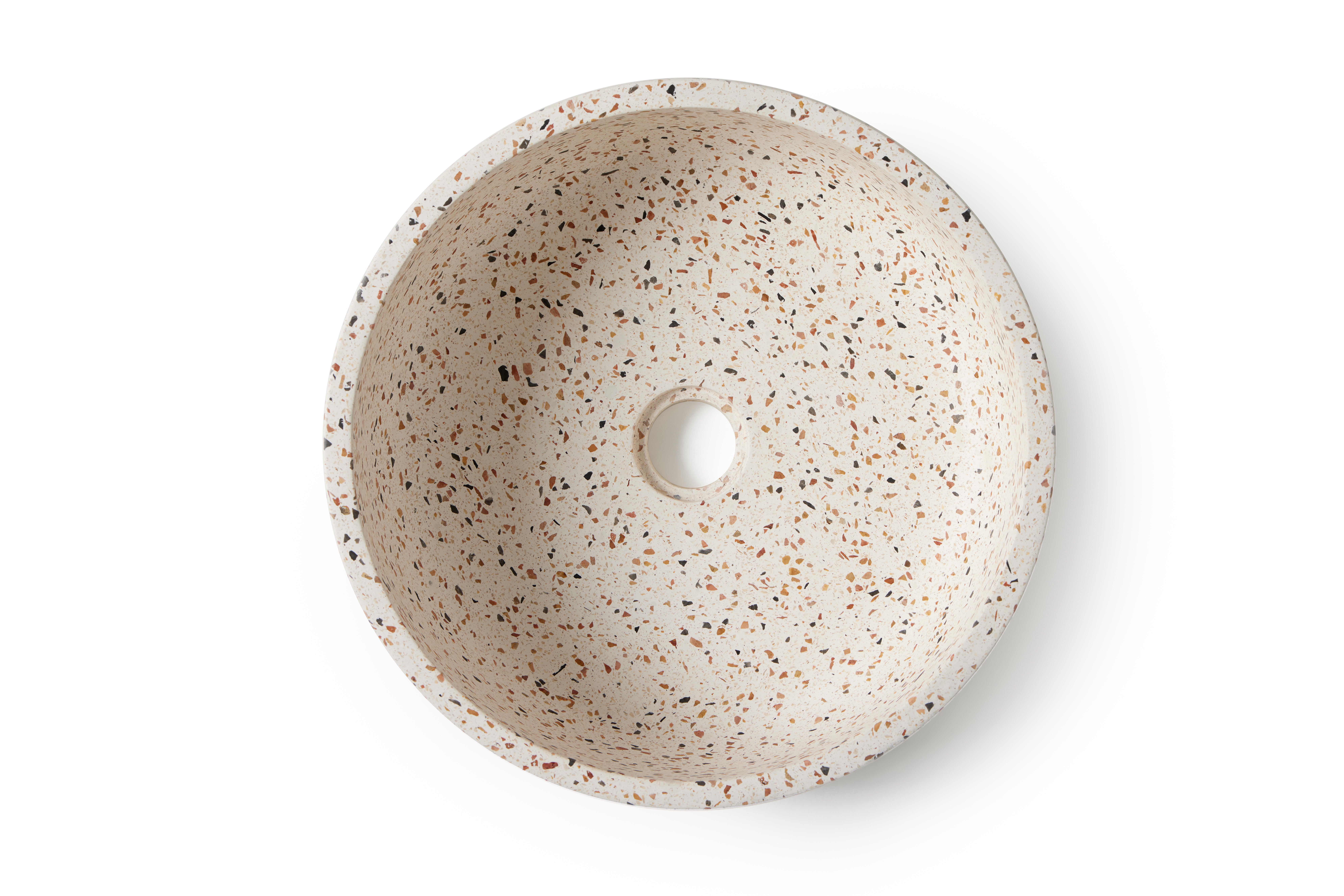 Lavabo de sobreponer florencia blanco, multicolor 39x14x39 cm