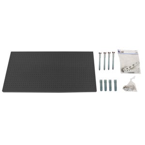 Estante Organizador De Herramientas Para Garaje | 54 Piezas Con 50 Ganchos | Panel Colgante Gris | DURHAND