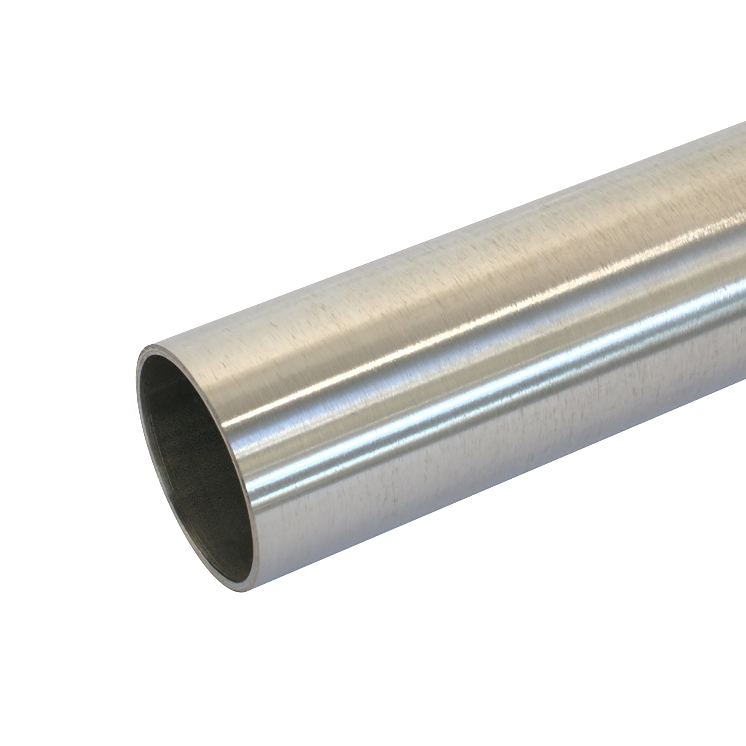 Drążek meblowy stalowy do szafy Prevent 1 metr srebrny stal nierdzewna śr. 42.4 mm Q42.5