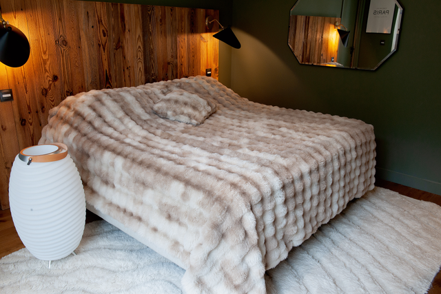 Coperta PLAID PALOMINO BEIGE 240X250 CM beige, 130x 160 cm